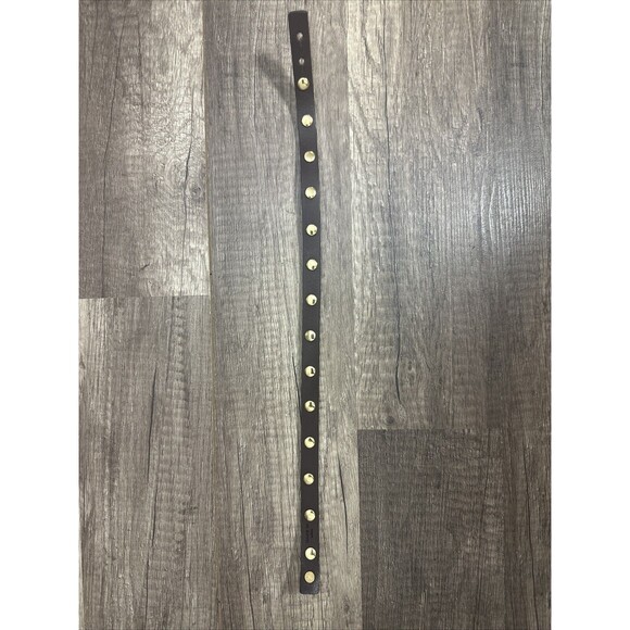 Tory Burch Leopard Double Wrap Bracelet Gold Tone Stud Made In USA - Picture 6 of 10